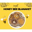 Kép 1/6 - Honey Bee Blanket horgolt takaró csomag angol nyelvű mintával