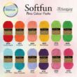 Kép 3/3 - Scheepjes Softfun Minis Colour Pack