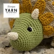 Kép 4/6 - Yarn - The After Party No. 105 - Trico, a triceratops amigurumi horgolásminta