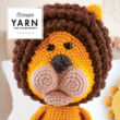Yarn - The After Party No. 131 - Leroy, az oroszlánkirály amigurumi horgolásminta