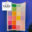 Kép 2/5 - Yarn - The After Party No. 152 - Colour Shuffle Blanket takaró horgolásminta