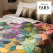 Kép 1/4 - Yarn - The After Party No. 204 - Scrumptious Tiles Blanket takaró horgolásminta