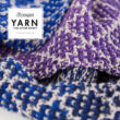 Yarn - The After Party No. 71 - Lavender Trellis Wrap kötött stóla minta