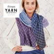 Kép 6/11 - Yarn - The After Party No. 71 - Lavender Trellis Wrap kötött stóla minta