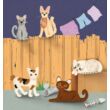 Kép 3/5 - Stitch 50 Cats filc varrás könyv