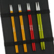 Kép 2/7 - Knit Pro by Lana Grossa Rainbow variálható kötőtű kezdőszett alumínium tűvégekkel