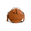 Kép 3/19 - Muud Bella kerek valódi bőr crossbody táska