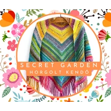 Titkok kendője (Shawl of Secrets) fonalcsomag horgolás mintával