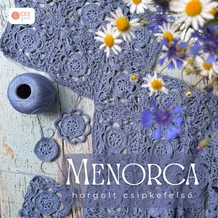 MENORCA horgolt csipkefelső fonalcsomag