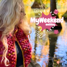 MyWeekend horgolt mellény fonalcsomag