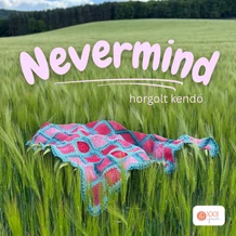 NEVERMIND kendő fonalcsomag mintával