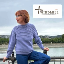 WINDMILL horgolt pulóver minta (MAGYAR)