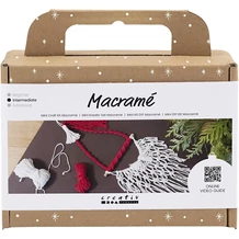 CC Hobby Mini Craft Kit Macrame: mikulás