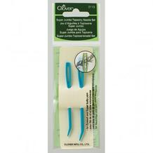 Clover Super Jumbo Tapestry Needle Set (3113) - varrótű extra vastag fonalakhoz