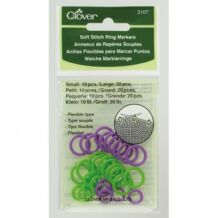 Clover Soft Stitch Ring Markers (3107) - szemjelölők