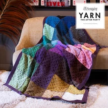Yarn - The After Party No. 203 -  Scrumptious Squares takaró horgolásminta