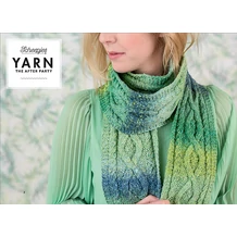 Yarn - The After Party No. 12 - Scheepjes Mossy Cabled Scarf kötésminta