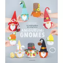 Amigurumi Gnomes manófigura horgolás könyv