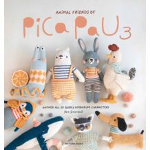 Animal Friends of Pica Pau 3 horgolás könyv