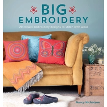 Big Embroidery gyapjú hímzés könyv 