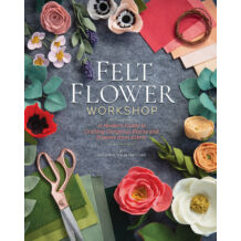 Felt Flower Workshop filc varrás könyv
