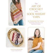 The Art of Crochet with Sock Weight Yarn horgolás könyv