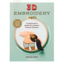 3D embroidery (Pop-up embroidery) hímzés könyv