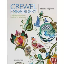 Crewel Embroidery hímzés könyv 