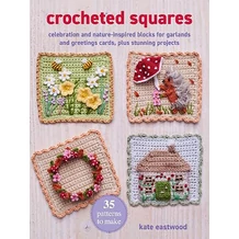 Crocheted Squares: 35 Patterns to Make horgolás könyv