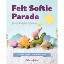 Felt Softie Parade filcállatok könyv