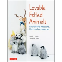 Lovable Felted Animals nemezelt állatos könyv