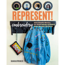 Represent! Embroidery hímzés könyv 