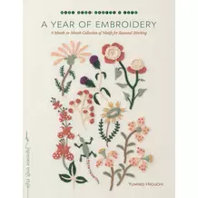 A Year of Embroidery hímzés könyv 