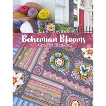 Bohemian Blooms Crochet Blanket horgolás könyv