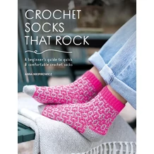 Crochet Socks That Rock horgolás könyv