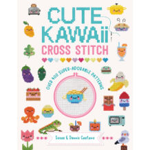 Cute Kawaii Cross Stitch keresztszemes hímzés könyv 