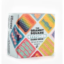 The Granny Square Flower Card Deck - nagyinégyzet mintakártyák