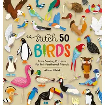 Stitch 50 Birds filc varrás könyv