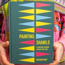 Painting Shawls by Stephen West kötés könyv