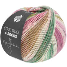 Lana Grossa Cool Wool 4 Socks merinógyapjú zoknifonal