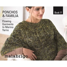 Malabrigo Book #17 - Ponchos &amp; Familia kötés könyv