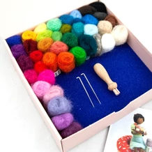 BhedaWool Candy Kit tűnemezelő készlet