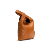 Muud Dzana valódi bőr táska és projectbag - fekete