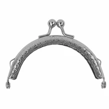 ReStyle fém pénztárca keret - kerek - 8,5 cm