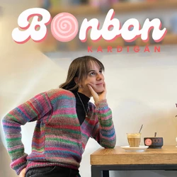 Colorissimo Bonbon kardigán - fonal mellé ingyenes minta