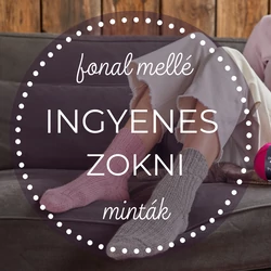 Magyar nyelvű zokni minták fonal mellé ingyenesen