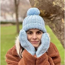 MILLE SAPKA-KESZTYŰ SZETT - fonal mellé ingyenes minta