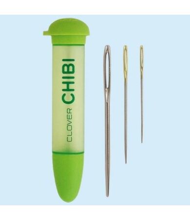Clover CHIBI Darning Needle Set (339) - egyenes végű hímzőtű szett kötéshez
