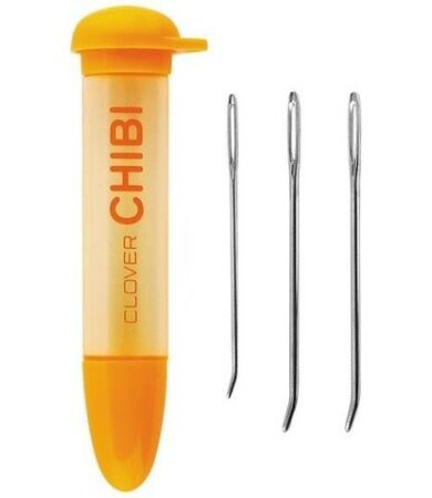 Clover CHIBI Darning Needle Set (3121) - hajlított végű hímzőtű szett kötéshez