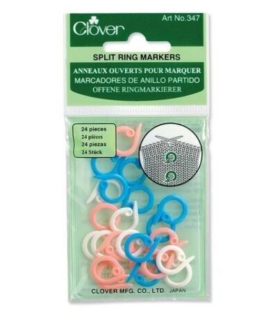 Clover Split Ring Markers (347) - nyitott szemjelölők